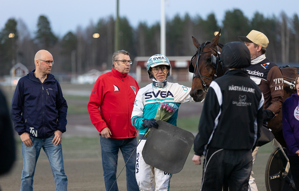 Francesco Zet efter segern på Rättvik 3 maj 2024.